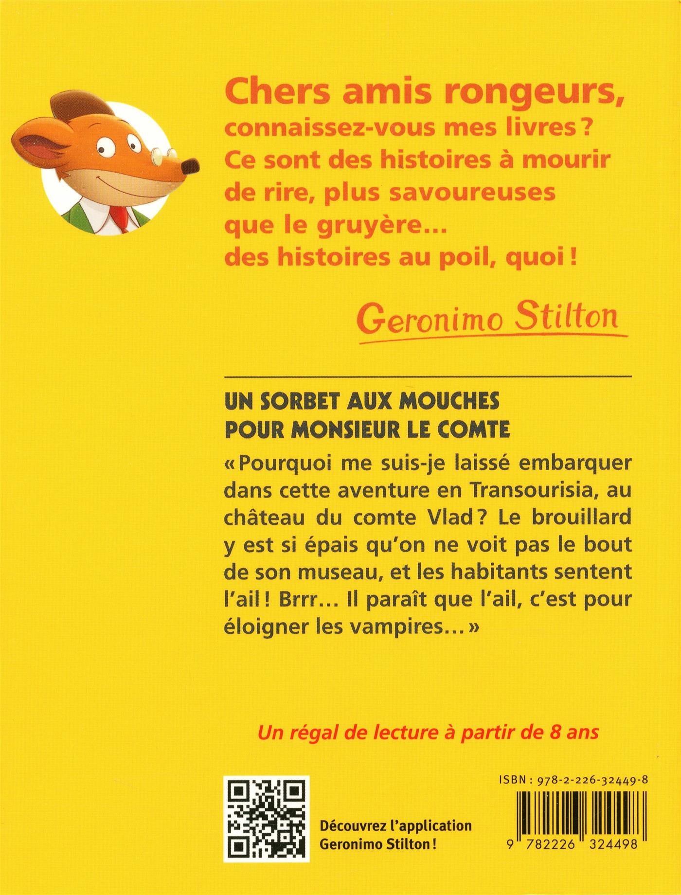 Geronimo Stilton - Un sorbet aux mouches pour Monsieur le comte