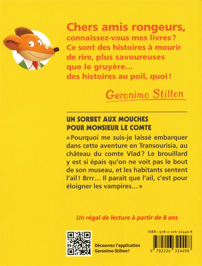 Geronimo Stilton - Un sorbet aux mouches pour Monsieur le comte