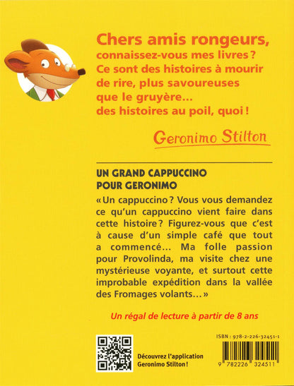 Geronimo stilton - Un Grand Cappuccino pour Geronimo