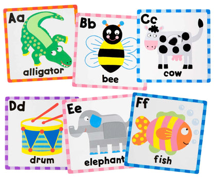 Ready, Set, Learn ABC Flashcards