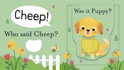 Lift The Flap/Touch and Feel Book - Who Said Cheep