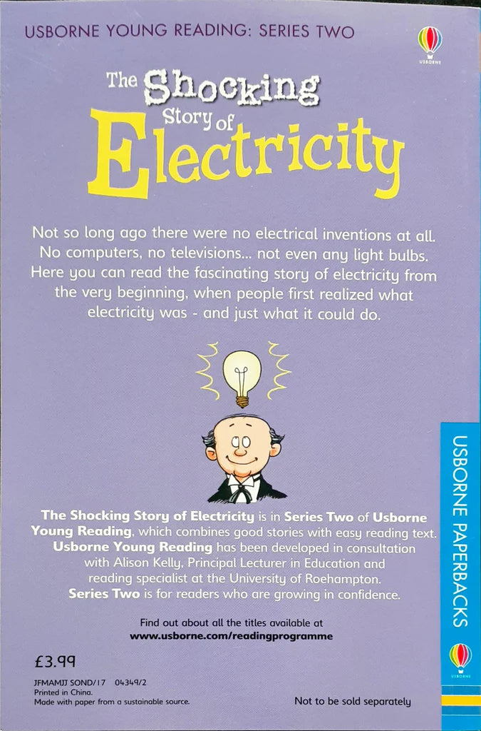 Hardcover Stories - Usborne Young Reading - The Shocking Story of Electricity