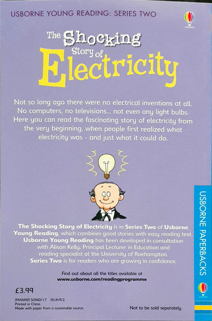 Hardcover Stories - Usborne Young Reading - The Shocking Story of Electricity