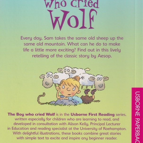 Paperback Stories - Usborne - First Reading - The Boy Who Cried Wolf