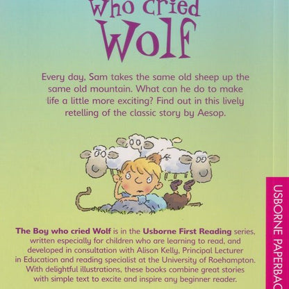 Paperback Stories - Usborne - First Reading - The Boy Who Cried Wolf